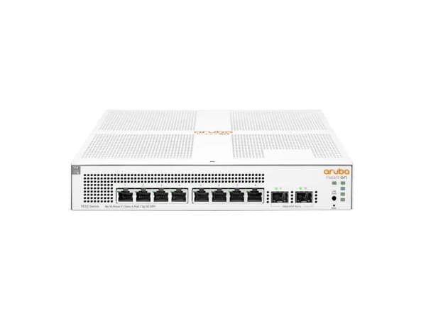 Aruba, a Hewlett Packard Enterprise company JL681A, Administreret, Gigabit Ethernet (10/100/1000), Fuld duplex, Stativ-montering, 1U