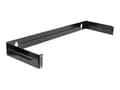 Miniatyrbilde 2 av 5: Intellinet Hinged 19 veggfeste 1U sort 19 tommer monteringsramme (B x H x D) 492 x 45 x 148 mm 1 U sort