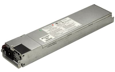 Supermicro PWS-1K23A-1R - Strømforsyning (plug-in modul) - 80 PLUS Titanium - AC 100-127/200-240 V - 1200 watt - PFC - 1U