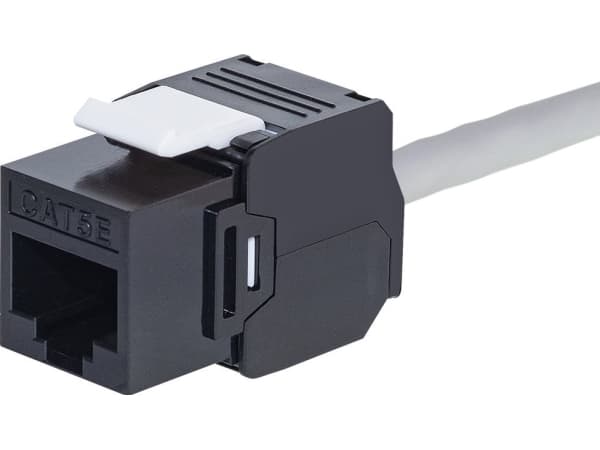 Netrack - Modulaarinen insertti - CAT 5e - UTP - RJ-45 - musta