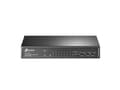 Miniatyrbild 5 av 5: TP-Link TL-SF1009P - Switch - ohanterad - 8 x 10/100 (PoE+) + 1 x 10/100 - skrivbordsmodell - PoE+ (65 W)