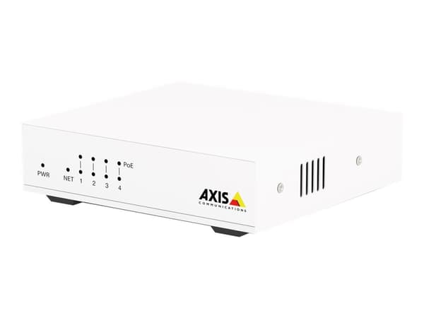Axis 02101-002, Hallitsematon, Fast Ethernet (10/100), Power over Ethernet -tuki Valkoinen