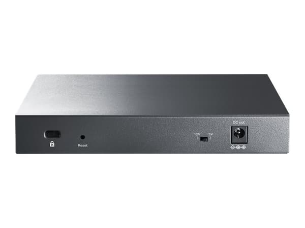 TP-Link TL-RP108GE - Switch - Administrerad - 7 x 10/100/1000 (PoE in) + 1 x 10/100/1000 (PoE ut) - skrivbordsmodell - Reverse PoE
