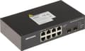 Miniatyrbild 3 av 4: Hikvision Pro Series DS-3T0510HP-E/HS - Switch - ohanterad - 2 x 10/100/1000 (High PoE) + 6 x 10/100/1000 (PoE) + 2 x Gigabit SFP - skrivbordsmodell