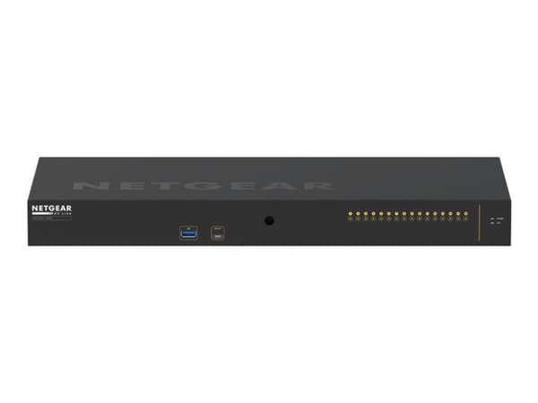 NETGEAR AV Line M4250-16XF - Switch - L3 - Administrerad - 16 x 10 Gigabit SFP+ - sida till sida luftflöde - rackmonterbar
