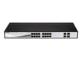 Miniatyrbild 3 av 5: D-Link Web Smart DGS-1210-16 - Switch - Administrerad - 16 x 10/100/1000 + 4 x kombinations-SFP - skrivbordsmodell