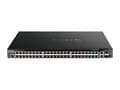 Miniatyrbild 3 av 5: D-Link DGS 1520-52MP - Switch - L3 - smart - 44 x 10/100/1000 (PoE+) + 4 x 2.5GBase-T (PoE+) + 2 x 10 Gigabit Ethernet + 2 x 10 Gigabit SFP+ - rackmo