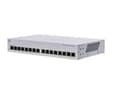 Miniatyrbild 4 av 5: Cisco Business 110 Series 110-16T - Switch - ohanterad - 16 x 10/100/1000 - rackmonterbar, skrivbordsmodell, väggmonterbar