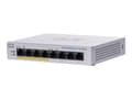 Miniatyrbilde 1 av 5: Cisco Business 110 Series 110-8PP-D - Switch - ikke-styrt - 4 x 10/100/1000 (PoE) + 4 x 10/100/1000 - rackmonterbar, stasjonær, veggmonterbar - PoE (