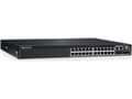 Miniatyrbild 3 av 3: Dell PowerSwitch N3224P-ON - Switch - L3 - Administrerad - 24 x 10/100/1000 (PoE+) + 4 x 10 Gigabit SFP+ + 2 x 100 Gigabit QSFP28 - främre till bakre