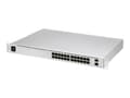 Miniatyrbilde 1 av 5: Ubiquiti UniFi Switch USW-Pro-24 - Switch - L3 - Styrt - 24 x 10/100/1000 + 2 x 10 Gigabit SFP+ (opplenke) - rackmonterbar, stasjonær