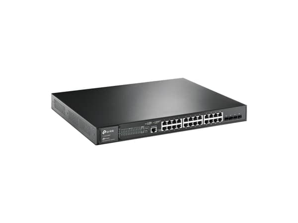 TP-Link Omada SG3428MP, Managed, L2+, Gigabit Ethernet (10/100/1000), Power over Ethernet (PoE), telineasennus, 1U