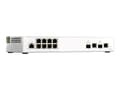 Pikkukuva 3 / 5: QNAP QSW-M2108-2C, Hallittu, L2, 2.5G Ethernet (100/1000/2500), Täysin kaksipuolinen
