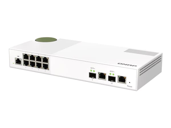 QNAP QSW-M2108-2C, Hallittu, L2, 2.5G Ethernet (100/1000/2500), Täysin kaksipuolinen