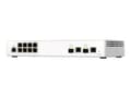 Pikkukuva 1 / 5: QNAP QSW-M2108-2C, Hallittu, L2, 2.5G Ethernet (100/1000/2500), Täysin kaksipuolinen