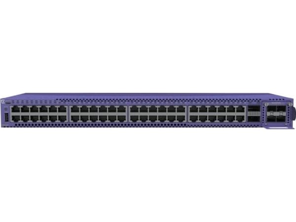 Extreme Networks ExtremeSwitching 5520 series 5520-48W - Switch - Styrt - 48 x 10/100/1000 (PoE) - rackmonterbar - med 1 års XIQ Pilot-abonnement