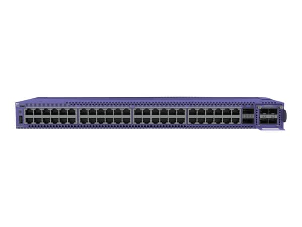 Extreme Networks ExtremeSwitching 5520 series 5520-48W - Switch - Styrt - 48 x 10/100/1000 (PoE) - rackmonterbar - med 1 års XIQ Pilot-abonnement