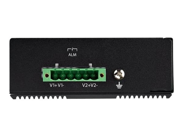 StarTech.com Industriell 8-ports Gigabit PoE-switch - 30 W - Power Over Ethernet-switch - GbE PoE+ ohanterad switch - Robust Gigabit-nätverksswitch m