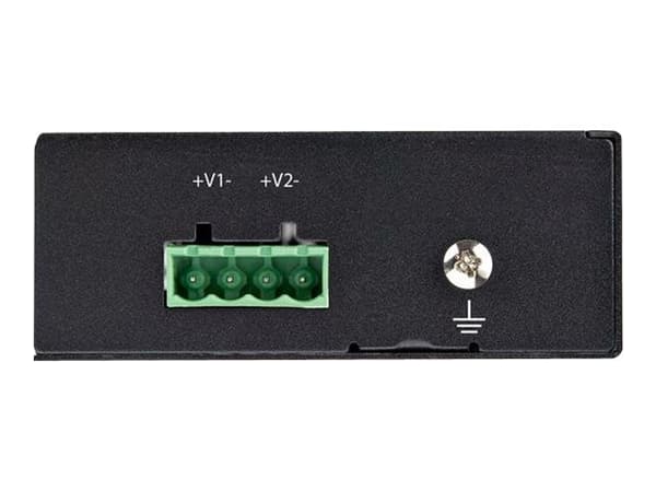 StarTech.com Industrial Gigabit PoE Splitter, 90W High Speed Power over Ethernet PoE+++ Splitter, 12-48V DC Splitter 802.3bt, LAN/RJ45 Ultra PoE to D
