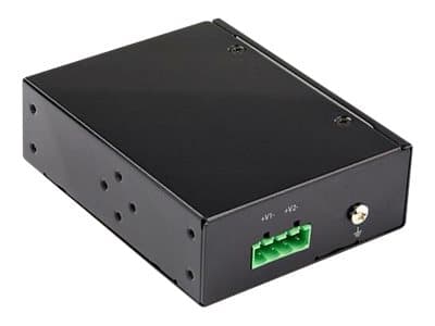 StarTech.com Industrial Gigabit PoE Splitter, 90W High Speed Power over Ethernet PoE+++ Splitter, 12-48V DC Splitter 802.3bt, LAN/RJ45 Ultra PoE to D