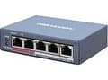 Miniatyrbild 5 av 5: Hikvision Pro Series DS-3E1105P-EI - Switch - 4 x 10/100 (PoE+) + 1 x 10/100 (upplänk) - skrivbordsmodell - PoE+ (60 W)
