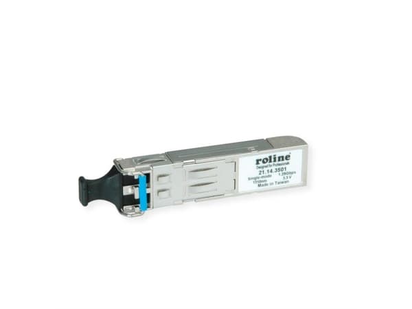 ROLINE Mini-GBIC Module LX/LC, Single Mode, 10 km, Full duplex
