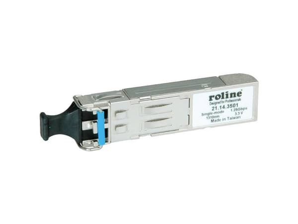 ROLINE Mini-GBIC Module LX/LC, Single Mode, 10 km, Full duplex