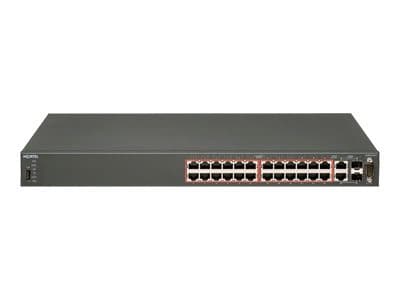 Nortel Ethernet Routing Switch 4526T-PWR, Hallittu, Power over Ethernet -tuki musta