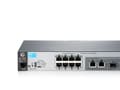 Miniatyrbild 5 av 5: HPE Aruba 2530-8G - Switch - Administrerad - 8 x 10/100/1000 + 2 x kombinations-Gigabit SFP - skrivbordsmodell, rackmonterbar, väggmonterbar