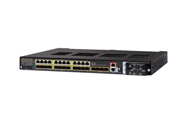 Cisco Industrial Ethernet 4010 Series - Switch - Styrt - 24 x 10/100/1000 (PoE+) + 4 x 10/100/1000/SFP (opplink) - DIN-skinnemonterbar - TAA-samsvar