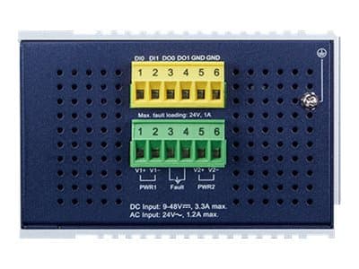 PLANET IGS-6325-16T4S - Switch - L3 - Administrerad - 16 x 10/100/1000 + 4 x Gigabit SFP - DIN-skenmonterbar, väggmonterbar - AC 24 V / DC 9 - 48 V