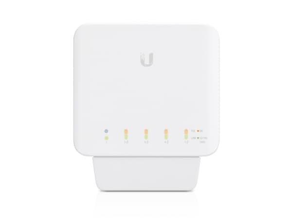 Ubiquiti UniFi Switch Flex (3-pack), Hallittu, L2, Gigabit Ethernet (10/100/1000), Täysin kaksipuolinen, Power over Ethernet -tuki, Seinäkiinnitteine