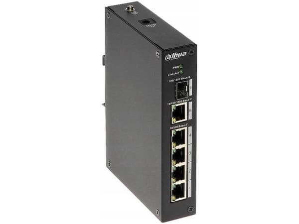 Dahua 4-Ports PoE Switch (Unmanaged) PFS3106-4ET-60 - inkl. PSU