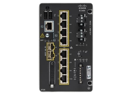 Cisco Catalyst IE3400, Hallittu, L2, Gigabit Ethernet (10/100/1000), Telineasennus