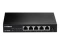 Miniatyrbild 3 av 5: Edimax GS-1005BE - Switch - ohanterad - 5 x 100/1000/2.5G - skrivbordsmodell
