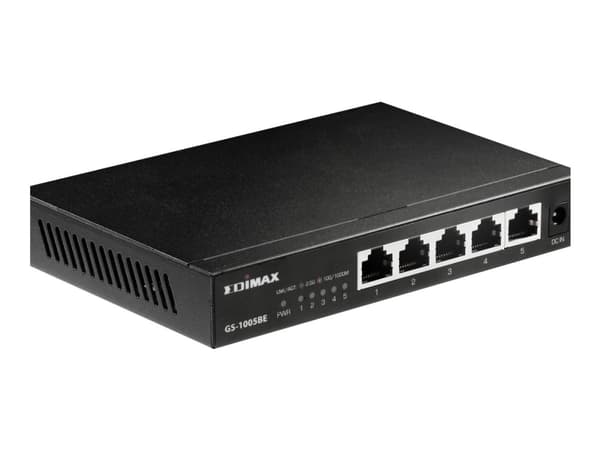 Edimax GS-1005BE - Switch - ohanterad - 5 x 100/1000/2.5G - skrivbordsmodell