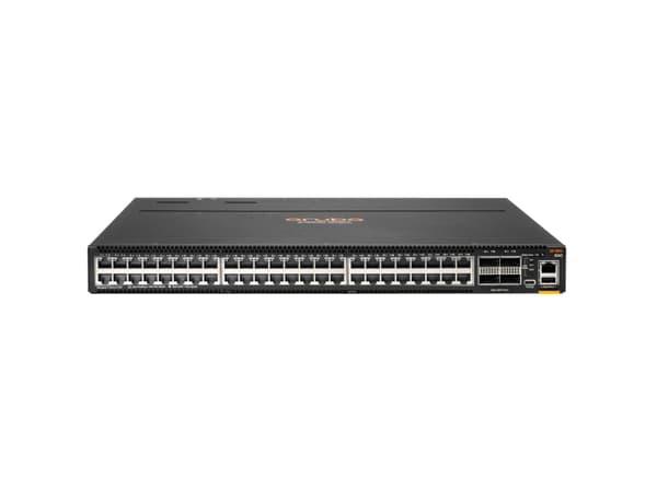 HPE Aruba CX 8360-48XT4C - Kytkin - L3 - Hallittu - 48 x 100/1000/2.5G/5G/10GBase-T + 4 x 40 Gigabit QSFP+ / 100 Gigabit QSFP28 - ilmavirta edessä ta