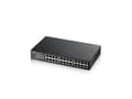 Miniatyrbild 5 av 5: Zyxel GS-1100-24E - Switch - ohanterad - 24 x 10/100/1000 - rackmonterbar, väggmonterbar