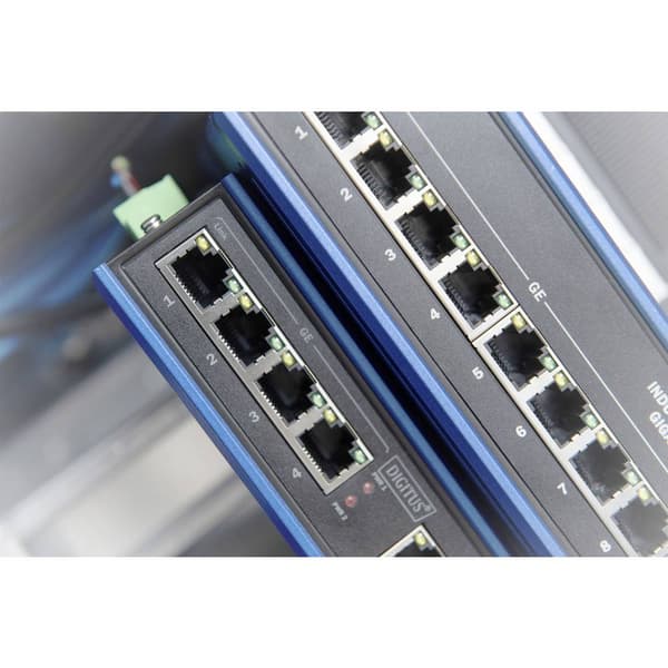 Digitus DN-651119 Industrial Ethernet Switch 8 Port 10 / 100 / 1000 MBit/s