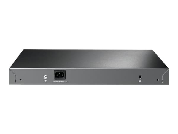 TP-Link JetStream TL-SG3428XMP - V1 - kytkin - Administreret - 24 x 10/100/1000 (PoE+) + 4 x 10 Gigabit SFP+ - monterbar på stativ - PoE+ (384 W)