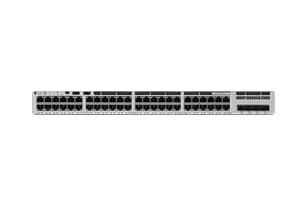 Cisco Catalyst 9200L - Network Essentials - switch - L3 - 48 x 10/100/1000 (PoE+) + 4 x Gigabit SFP (opplink) - rackmonterbar - PoE+ (370 W)