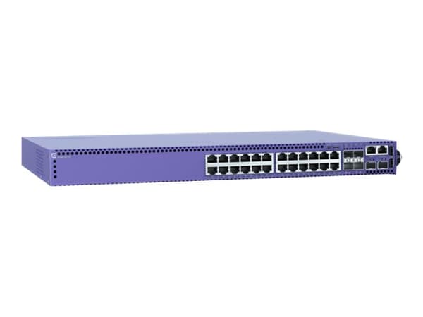 Extreme Networks ExtremeSwitching 5420F - Switch - L3 - Styrt - 24 x Gigabit SFP + 4 x 1 Gigabit / 10 Gigabit SFP+ + 2 x SFP-DD (kan stables) - rackm