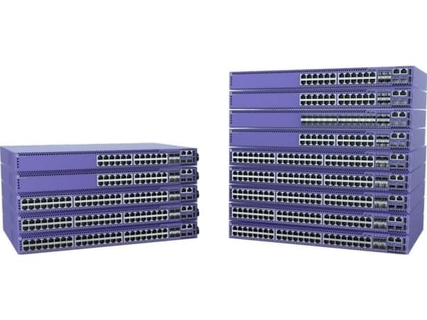 Extreme Networks ExtremeSwitching 5420M - Switch - L3 - Administrerad - 48 x 10/100/1000 (PoE++) + 4 x 1/10/25 Gigabit SFP28 + 2 x SFP-DD (stapelbar)