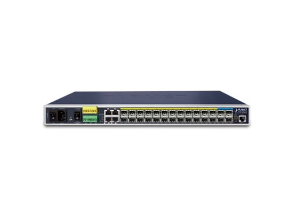 PLANET IGS-6325-20S4C4X, hanterad, L3, Gigabit Ethernet (10/100/1000), Full duplex, Rackmontering, 1U