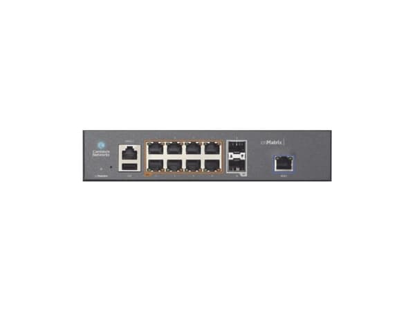 Cambium Networks cnMatrix EX1010-P - Switch - Administrerad - 8 - skrivbordsmodell Svart