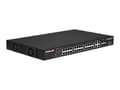 Miniatyrbild 3 av 5: Edimax Pro GS-5424PLC V2 - Switch - smart - 24 x 10/100/1000 (PoE+) + 4 x combo SFP - monterbar på stativ - PoE+ (400 W)