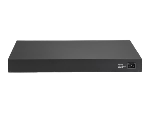 Edimax Pro GS-5424PLC V2 - Switch - smart - 24 x 10/100/1000 (PoE+) + 4 x combo SFP - monterbar på stativ - PoE+ (400 W)