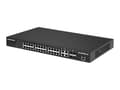 Miniatyrbild 1 av 5: Edimax Pro GS-5424PLC V2 - Switch - smart - 24 x 10/100/1000 (PoE+) + 4 x combo SFP - monterbar på stativ - PoE+ (400 W)