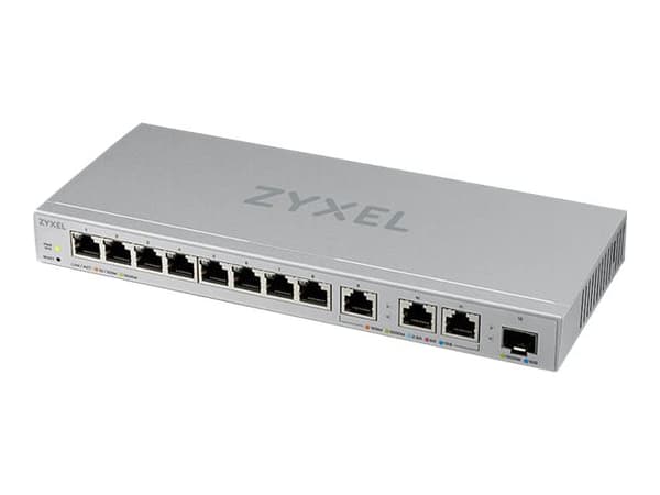 Zyxel XGS1250-12, Hallittu, 10G Ethernet (100/1000/10000), Täysin kaksipuolinen