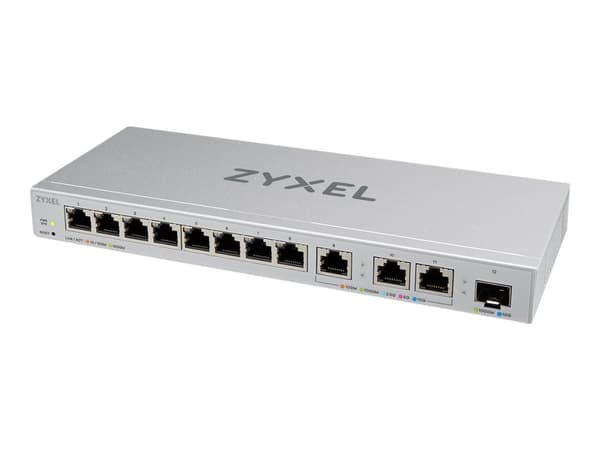 Zyxel XGS1250-12, Hallittu, 10G Ethernet (100/1000/10000), Täysin kaksipuolinen